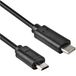 Allteq ALTQ-USBC-USBMCR-B-2 USB-kabel USB 2.0 2 m Micro-USB B Zwart