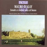 Outhere Tactus D'Alay: Sonate A Violino Solo Col Basso (CD)