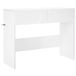 vidaXL Consoletafel Wit 96,5 x 38 x 75 cm Bewerkt hout