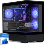 Sedatech Advanced Gaming PC Waterkoeling Full Vision • AMD Ryzen 7 9800X3D 8x 4.7GHz • Geforce RTX5070 • 32Gb DDR5 • 2Tb SSD M.2 • WiFi • Bluetooth, USB C • Windows 11 • Desktop computer