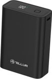 Tellur PD702 Compact Pro 20000mAh powerbank QC3.0 22,5W + PD20W, LCD-display, zwart