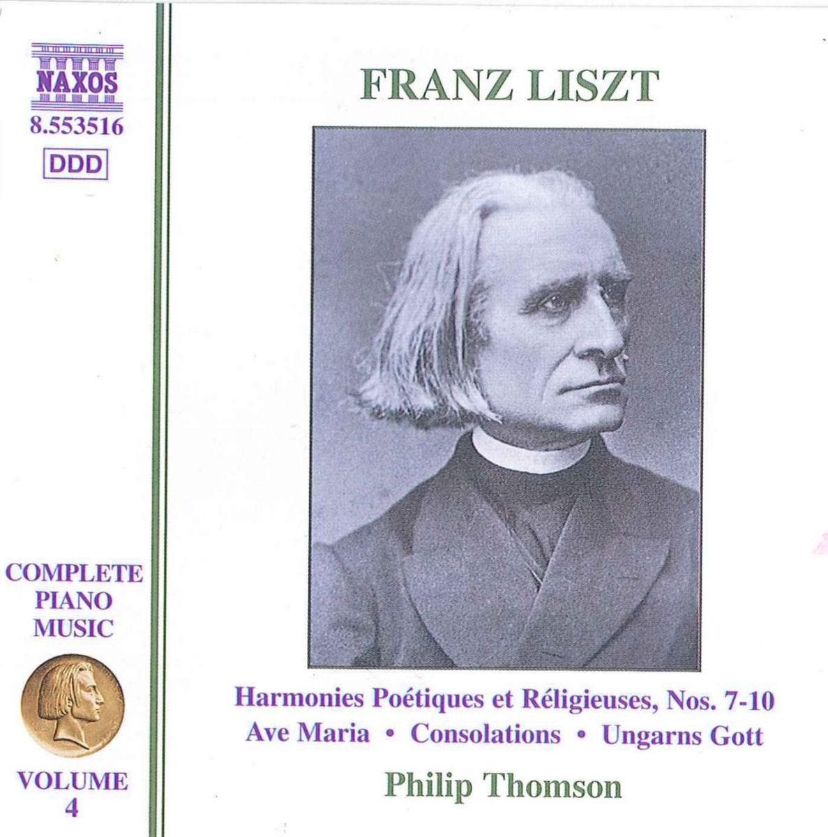 OUTHERE Liszt: Complete Piano Music Vol 4 / Philip Thomson