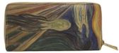Omgoods - Portefeuille femme avec motif peinture - Scream Edvard Munch
