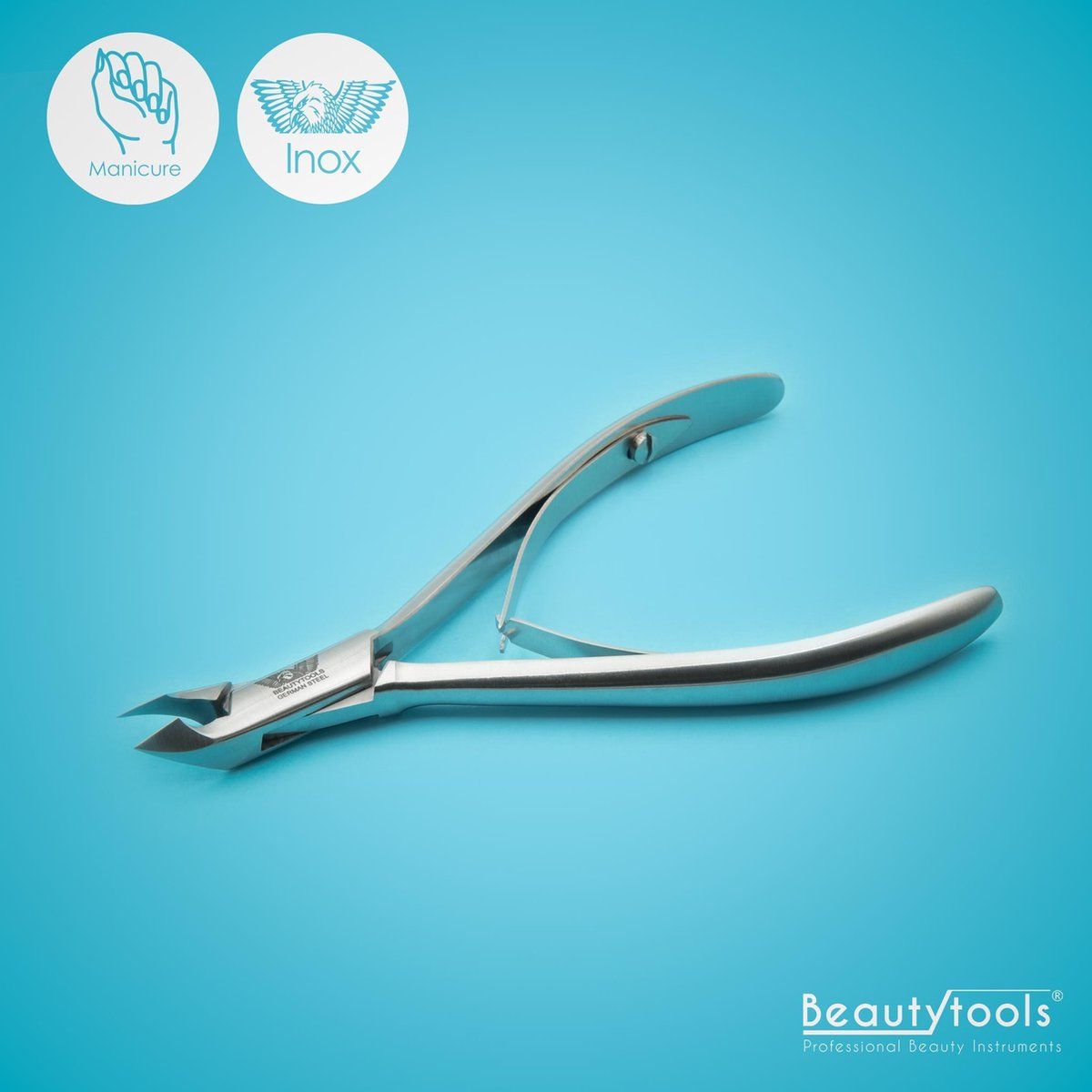 Beautytools.be INOX Cuticle/Vellentang Met Spitse Bek - Nagelriem Knipper - NN-2342