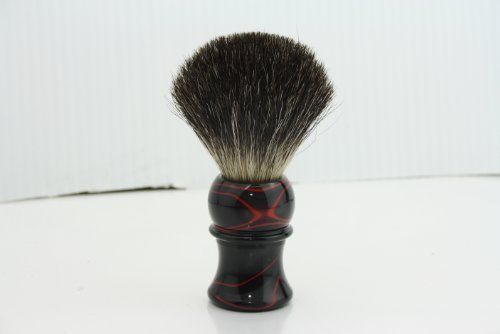 Haryali London Zwarte Badger Haar Scheerborstel - 5060364508142