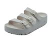 Papillio 1029770 Floride III Pap Flex Platform Egg Shell damessandalen met drievoudige gesp, Wit.