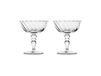 Byon coupe à champagne italienne Opacity 15 cl lot de 2 Clair