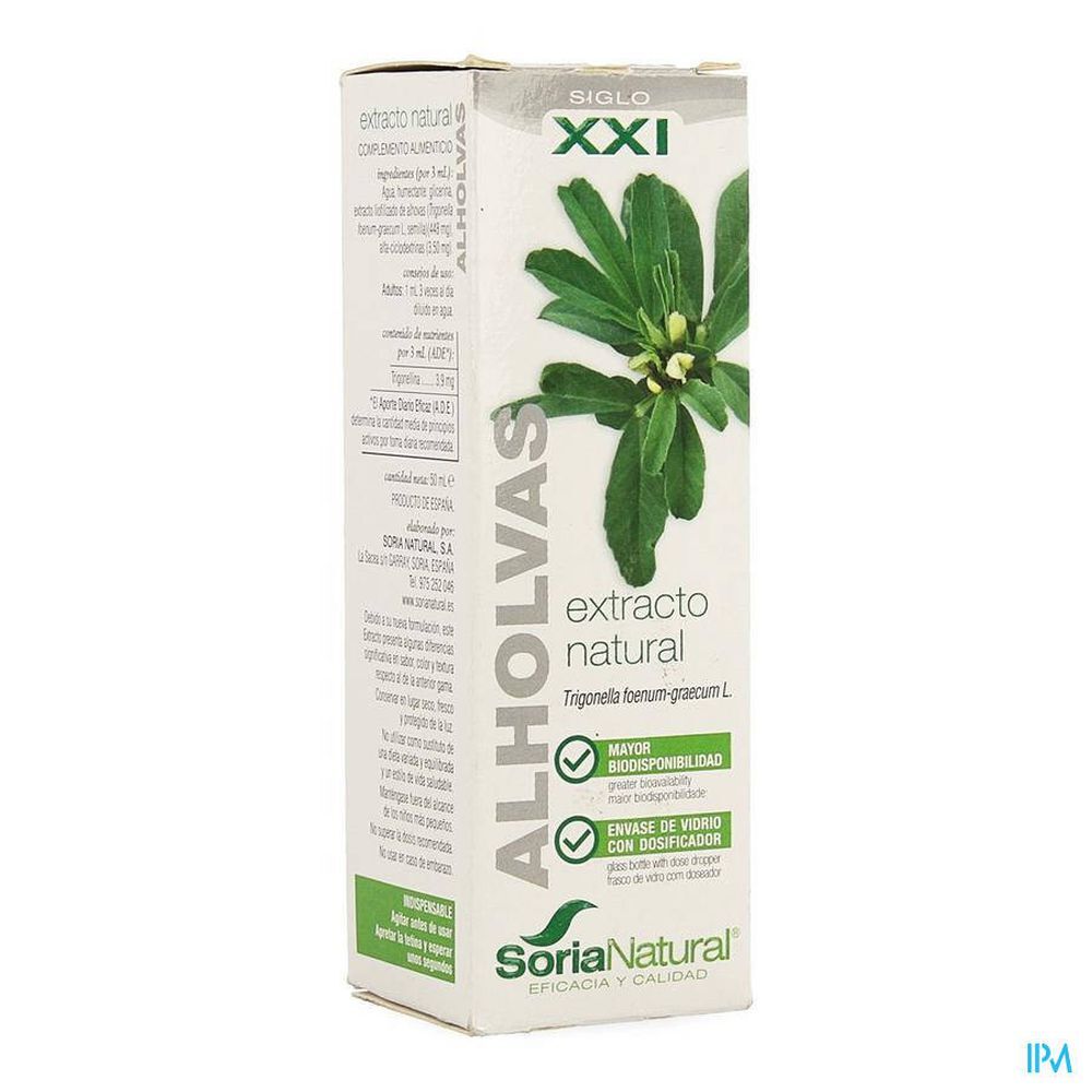 Soria Natural Extracto Alholvas S Xxi 50ml