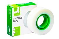 Q-CONNECT plakband, invisible, 19 mm x 33 m