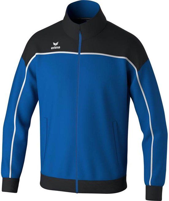 Erima Change Trainingsjack Kinderen - Royal / Zwart / Wit - Maat 164
