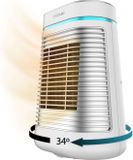Cecotec ReadyWarm 1550 Max Ceramic Rotate Elektrische Verwarming - Wit - 1500W