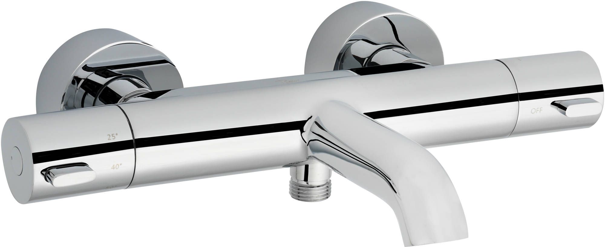 Ben Lavion Badthermostaat 15 cm - Cooltouch - Chroom
