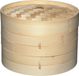 KitchenCraft World of Flavours Bamboe Stoommandje - 2 Etages 20 Centimeter Beige