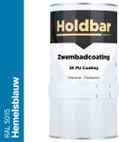 Holdbar Zwembadcoating Hemelsblauw (RAL 5015) 1 kg