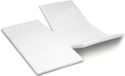 Cinderella Weekend Hoeslaken - Splittopper - 1 Persoons - Katoen - 180x210 cm - Dubbele split - Wit