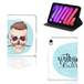 B2Ctelecom iPad Mini 6 (2021) Gentleman Skull Book Case