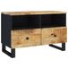 Meuble TV 70x33x46 cm manguier massif