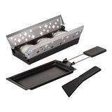 KUHN RIKON 32109 raclette Zwart, Zilver