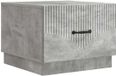 vidaXL Salontafel Betongrijs 49 x 50 x 37 cm Bewerkt hout
