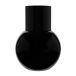 Skrufs Glasbruk Vase Pallo Noir 20 cm
