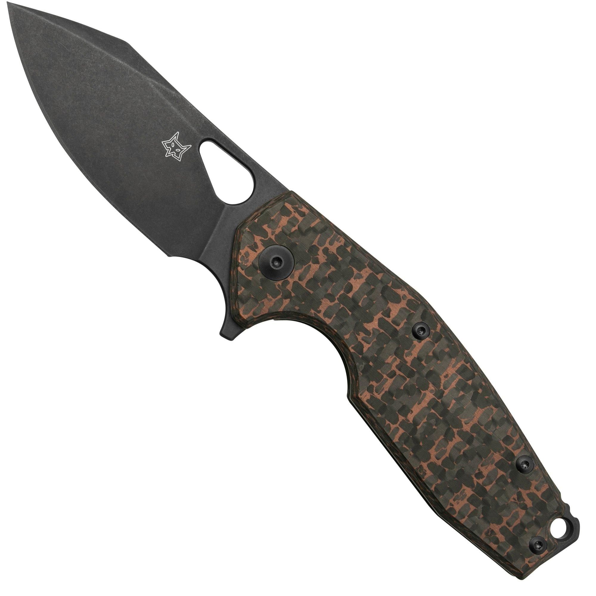 Fox Yaru FX-527CF-2 Snake Skin Fat Carbon zakmes - Jesper Voxnaes design