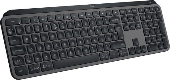 Logitech MX Keys S Toetsenbord - Grafiet - QWERTY - Bluetooth - Italiaans
