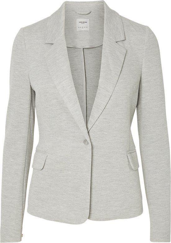Vero Moda VMJULIA LS BLAZER DNM NOOS Women's Blazer - Size 42 - Light Grey