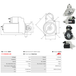 AS-PL S0451 Démarreur Toyota 28100-0t010 28100-0t030 28100-0t030-84 28100-0t060