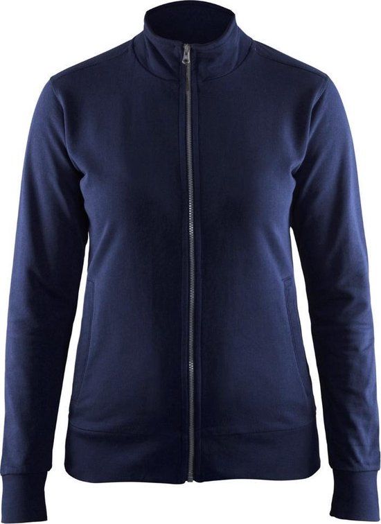 Blåkläder Dames sweatshirt 3372-1158 - Marineblauw - XS