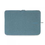 Tucano Mélange Second Skin notebooktas 16 inch neopreen turkoois