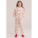 WE Fashion onesie met print - ecru/rood