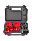 Awtools AW49660 - Bimetalen Gatenzaag Set - 8 Delig - HSS M3 Staal - 22-73mm