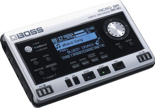 Roland BR-80 Portable Digital Recorder, ingebouwde stereomicrofoon & hoogwaardige multi-FX