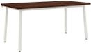 vidaXL Vierkante Eettafel 160 x 80 x 75 cm Massief Acaciahout
