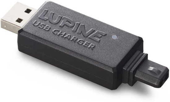 Lupine Lighting USB fietsverlichting zwart