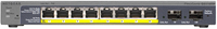 NETGEAR ProSAFE GS110TP - Managed Gigabit Ethernet PoE Switch - 8-Port - Black