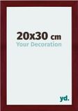 Your Decoration - Cadre photo 20x30 cm - MDF - Rouge vin balayé - Mura