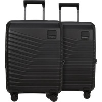 Samsonite Intuo Expandable Spinner 55cm Duo Pack Black