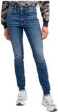 G-Star 3301 Skinny Wmn Dames Jeans Medium Aged Katoen Elastaan