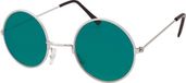 Bristol Novelty Ronde John Lennon Stijl Verkleed Bril - Groen