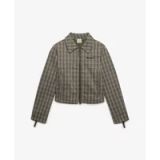Superdry BENCH Tussenjas 'Bench X Superdry&Co' bruin / donkerbruin / olijfgroen / wit