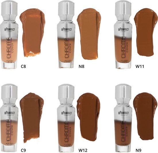 BPerfect Cosmetics Chroma Cover Luminous Foundation - C8 - 178g