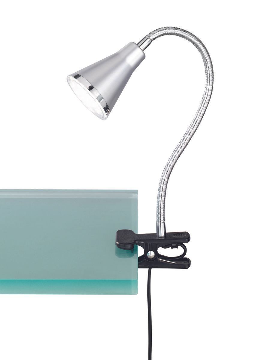 Trio Reality ARRAS LED Klemlamp Titaan
