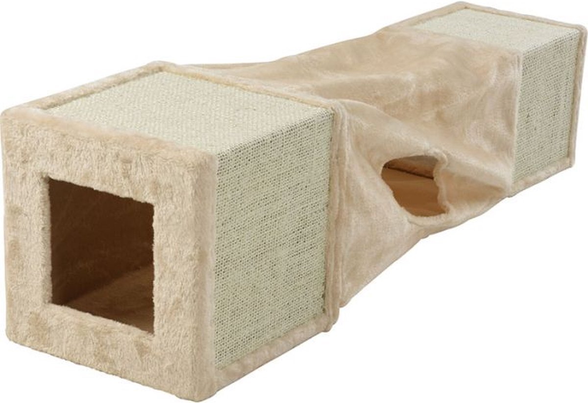 Casa Collection Cats Collection Katten Krabtunnel - Katten speeltunnel beige