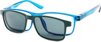 MPG Leesbril KLH144 Met Zonneclip Blauw +2.50