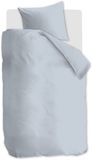 Ambiante Cotton Uni dekbedovertrek - Eenpersoons - 140 x 200/220 cm - Licht blauw