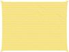 vidaXL Zonneschaduw Geel en Wit 8 x 6 m 100% Polyester Oxford