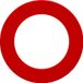 ABC Darts PU Rubberen Dartbord Surround Ring - Rood