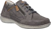 Josef Seibel New Anvers 11 Sneakers Basse Homme Asphalt-kombi Cuir Taille 45