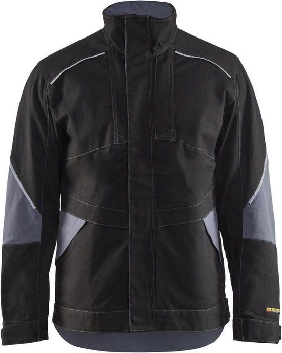 Blåkläder Vlamvertragend werkjack - Zwart/Grijs - Maat L